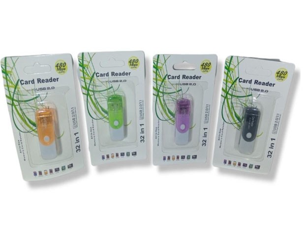&uu LECTOR MEMORIAS MICRO SD 32 EN 1
